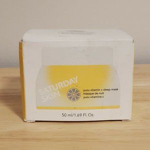 Saturday Skin Yuzu Vitamin C Sleep Mask, 50ml / 1.69 fl oz NIB